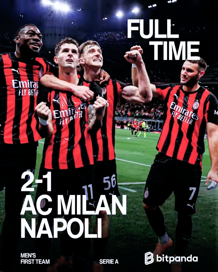 AC米兰主场告捷，登顶意甲积分榜的简单介绍